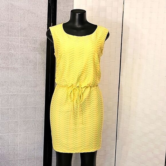 ENFOCUS STUDIO SLEEVELESS TIE WAISTBAND WOMEN"S MINI DRESS - Picture 2 of 12